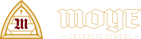 The Blessed Father Moye Logo Lockup